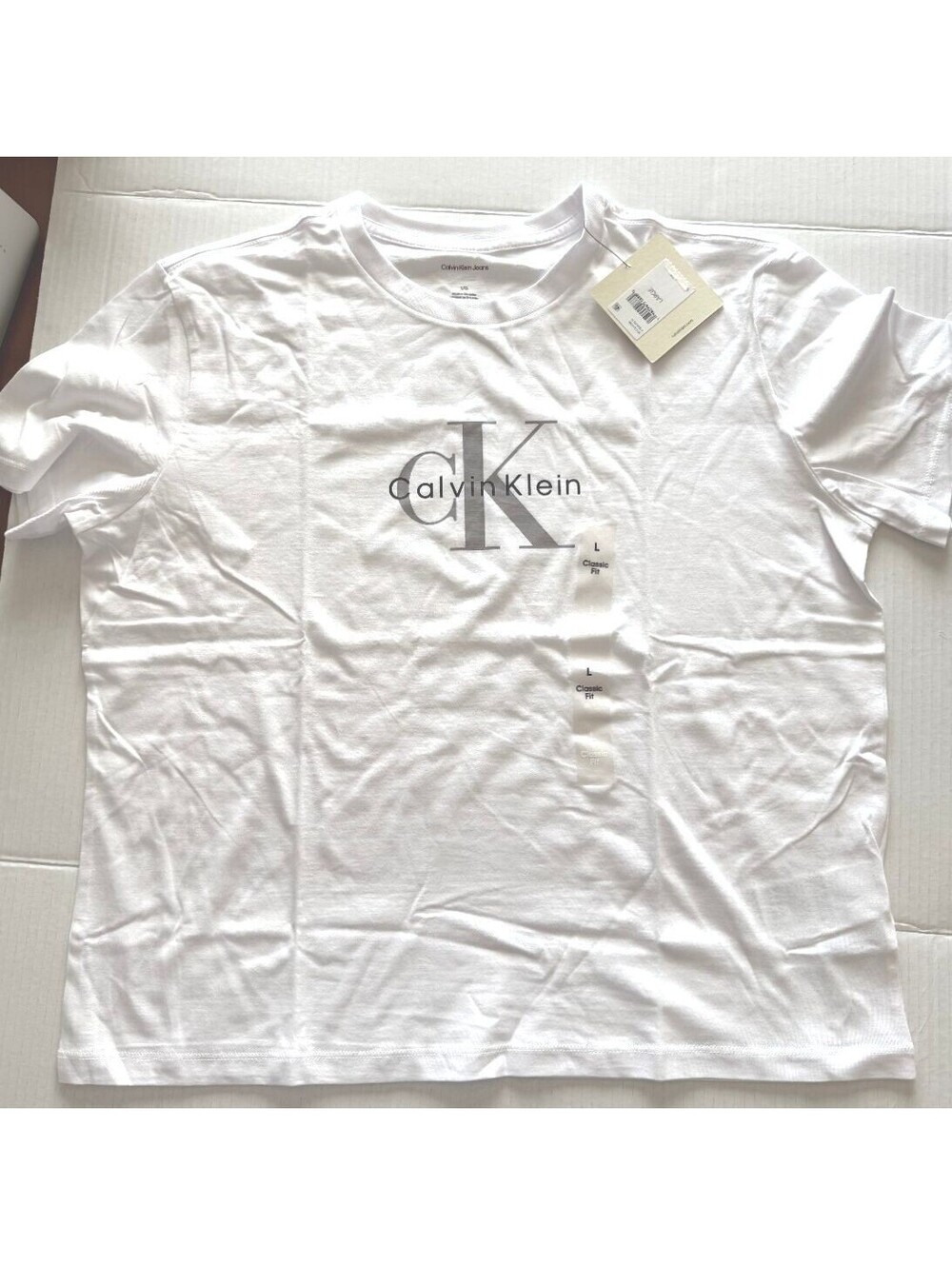 Calvin Klein Classic Graphic T-Shirt Women's L